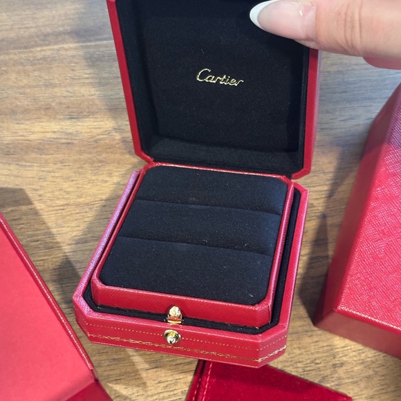 Cartier Red Jewelry Box Set - Picture 4 of 4